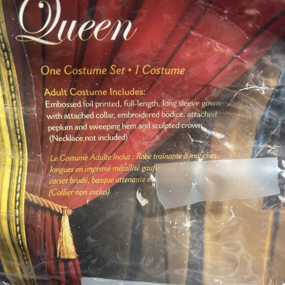 New In Character Adult Large Turquoise Medieval Queen Deluxe Costume - Picture 4 of 7